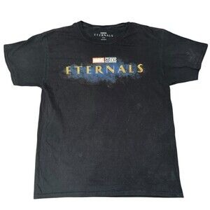 Marvel Eternals Movie Promo T Shirt Men large Official Merch